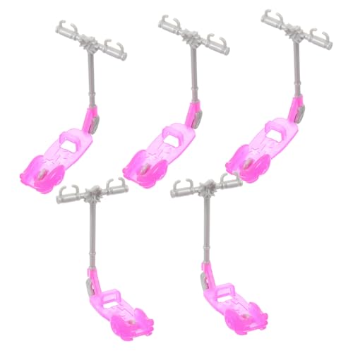UPKOCH 5 Stücke Puppe Pulley Puppen Kleinkind Roller Micro Layout Ornament Puppe Sachen Puppe Szene Decor Kunststoff von UPKOCH