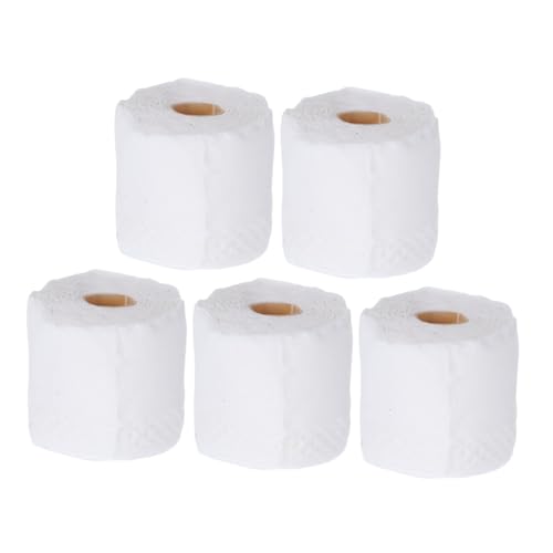 UPKOCH 5stücke Miniatur Badezimmer Zubehör Teiliges Dekoratives Toilettenpapier Modell Für Puppenhaus Wasserdichtes Und Robust Für Kreatives Spiel Und Fotografie Miniatur UPKOCH 5stücke Miniatur Badezimmer Zubehör Teiliges Dekoratives Toilettenpapier Modell Für Puppenhaus Wasserdichtes Und Robust Für Kreatives Spiel Und Fotografie Miniatur von UPKOCH