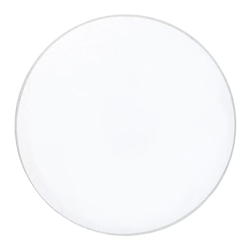 UPKOCH 50 Mm Brennweite Doppelt Konvexe Glaslinse 30 Mm Durchmesser Für Naturwissenschaftliche Experimente in Der Schule von UPKOCH