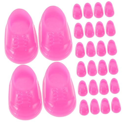 UPKOCH Niedliche Kinderschuhe Baby-Spielzeug-Set Mini-anziehschuhe Für Kinder Fantasievolles Spielen von UPKOCH
