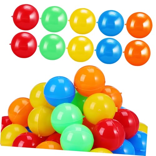 UPKOCH 50 Stück Befüllbare Hohlkugeln Kunststoff Raffle Bälle Bunte Loskugeln für Firmenveranstaltungen Schulaktivitäten Familienfeiern Partyzubehör Leicht und Tragbar UPKOCH 50 Stück Befüllbare Hohlkugeln Kunststoff Raffle Bälle Bunte Loskugeln für Firmenveranstaltungen Schulaktivitäten Familienfeiern Partyzubehör Leicht und Tragbar von UPKOCH