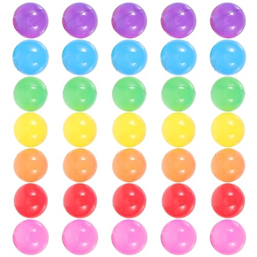 UPKOCH 50 Stück Bunte Plastikkugeln -Ball-Pool Plastikkugeln für Ballgrubenkugeln Tonabnehmer Kunststoffbälle für Bällebad Bunte Bälle für Bällebad Meeresball- UPKOCH 50 Stück Bunte Plastikkugeln -Ball-Pool Plastikkugeln für Ballgrubenkugeln Tonabnehmer Kunststoffbälle für Bällebad Bunte Bälle für Bällebad Meeresball- von UPKOCH