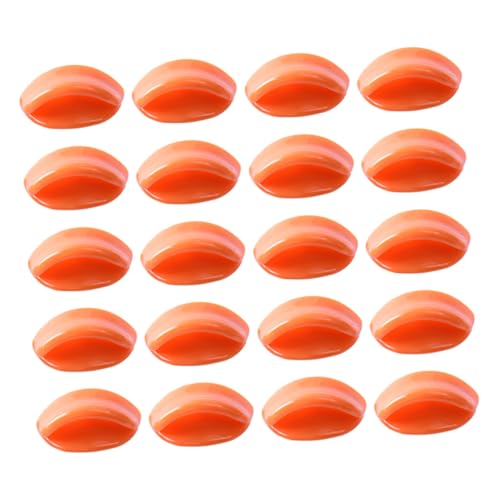UPKOCH 50 Stück DIY Entenschnabel Mund Dekor Kit mit Dichtung Ersatzteile für Handgemachte Entenspielzeuge Bastelbedarf für Mädchen Harz Mund Zubehör von UPKOCH