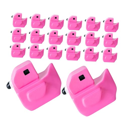 UPKOCH 50 Stück Flamingo-Dekoration Mikro Figur Mini-feengarten-Accessoires Dekorationszubehör Ding Landschaftsdekoration DIY Miniatur Süße Mini-Tiere Gartenzubehör Harz Rosy von UPKOCH