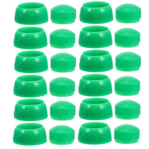 UPKOCH 50 Stück Kunststoff Schraubkappen für Spielplatzgeräte Schutzkappen für Muttern und Schraubbolzen Sichere Grüne Abdeckungen für Spielbereiche Verletzungsschutz für Spielgeräte UPKOCH 50 Stück Kunststoff Schraubkappen für Spielplatzgeräte Schutzkappen für Muttern und Schraubbolzen Sichere Grüne Abdeckungen für Spielbereiche Verletzungsschutz für Spielgeräte von UPKOCH