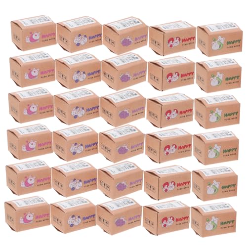 UPKOCH 50 Stück Maßstab Realistische Miniatur Versandkartons für Puppenhaus Vielseitige Geschenkverpackung Dekorativ und Praktisch für Miniaturgeschäft und Kreative Projekte UPKOCH 50 Stück Maßstab Realistische Miniatur Versandkartons für Puppenhaus Vielseitige Geschenkverpackung Dekorativ und Praktisch für Miniaturgeschäft und Kreative Projekte von UPKOCH