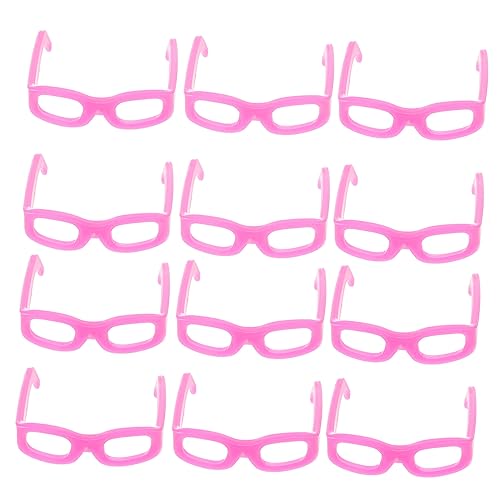 UPKOCH Miniatur-Puppen-Sonnenbrille 50-teiliges Set Anzieh-Requisiten Dekorativ Leicht Für Puppenhaus von UPKOCH