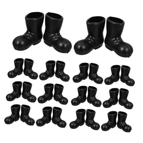 UPKOCH 50 Stück Mini Stiefel Weihnachtsfüllung Strümpfe Weihnachtszubehör Weihnachtsstrumpffigur Weihnachtsdekoration Puppenstiefel Weihnachtsbaumschmuck Weihnachtsminiaturen von UPKOCH