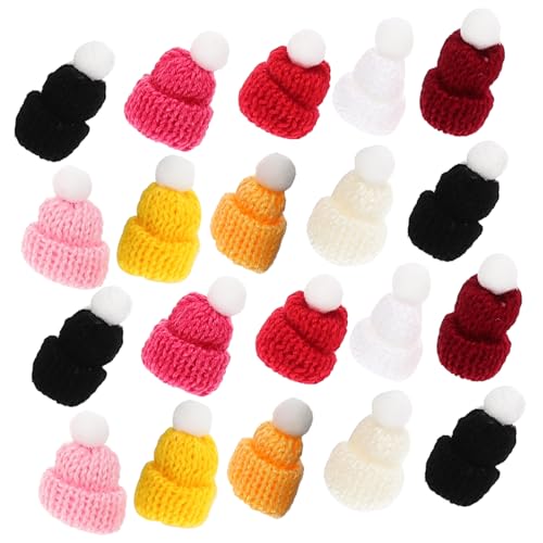 UPKOCH 50 Stück Mini Strickmützen Handgefertigte Kleine Puppenhüte aus Weichem Hautfreundlichem Garn für DIY Bastelbedarf Puppendekoration Weihnachtsmützen und Kreative Wohnaccessoires UPKOCH 50 Stück Mini Strickmützen Handgefertigte Kleine Puppenhüte aus Weichem Hautfreundlichem Garn für DIY Bastelbedarf Puppendekoration Weihnachtsmützen und Kreative Wohnaccessoires von UPKOCH