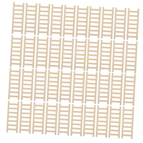 UPKOCH 50 Stück Miniatur Holzleiter aus Robustem Holz für Puppenhaus Möbel Realistische Kompakte Treppe als DIY Accessoire für Puppenhaus Landschaft UPKOCH 50 Stück Miniatur Holzleiter aus Robustem Holz für Puppenhaus Möbel Realistische Kompakte Treppe als DIY Accessoire für Puppenhaus Landschaft von UPKOCH