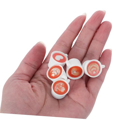 UPKOCH 50 Stück Miniatur Kaffeetassen aus Resin Realistische Mini Kaffee Becher für Puppenhaus Zubehör Stabiles Teiliges Mini Küchen für DIY Basteln und Mikro Dekoration UPKOCH 50 Stück Miniatur Kaffeetassen aus Resin Realistische Mini Kaffee Becher für Puppenhaus Zubehör Stabiles Teiliges Mini Küchen für DIY Basteln und Mikro Dekoration von UPKOCH
