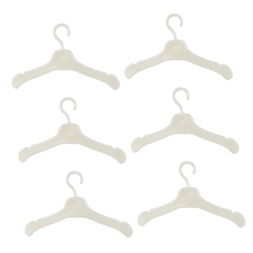 UPKOCH 50 Stück Miniatur puppenbügel aus Kunststoff Stabile Sichere Kleiderbügel für Puppenkleidung zur Organisierten Aufbewahrung von Puppen Outfits Weiß Platzsparend für Kinderzimmer UPKOCH 50 Stück Miniatur puppenbügel aus Kunststoff Stabile Sichere Kleiderbügel für Puppenkleidung zur Organisierten Aufbewahrung von Puppen Outfits Weiß Platzsparend für Kinderzimmer von UPKOCH