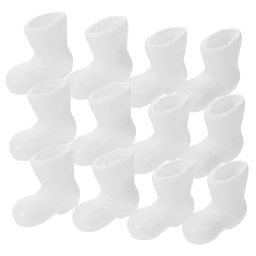 UPKOCH 50 Stück Miniatur-puppenschuhe, Mini-puppenstiefel, Puppenzubehör, Puppen-anziehzubehör UPKOCH 50 Stück Miniatur-puppenschuhe, Mini-puppenstiefel, Puppenzubehör, Puppen-anziehzubehör von UPKOCH