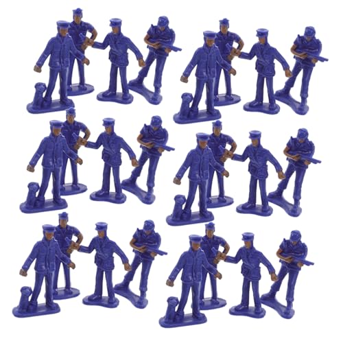 UPKOCH Realistisches Figurenset 50 Stück Mini-Polizisten Für Tisch-lernspielzeug Für Jungen UPKOCH Realistisches Figurenset 50 Stück Mini-Polizisten Für Tisch-lernspielzeug Für Jungen von UPKOCH