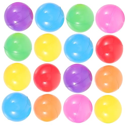 UPKOCH 50 Stück Ozeanbälle Großpackung Badespielzeug Farbige Bällebadbälle Kinderspielzeug Poolballspielzeug Farbiges Ballspielzeug Kleine Bälle Kinderbadespielzeug von UPKOCH