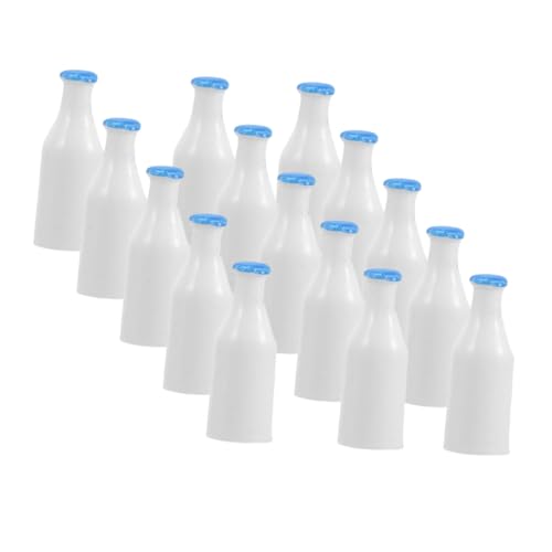 UPKOCH 50 Stück Puppenhaus Dekoration Stabile Realistische Mini Flaschen für Detailreiche Szenen und Kreative Dollhouse Layouts von UPKOCH