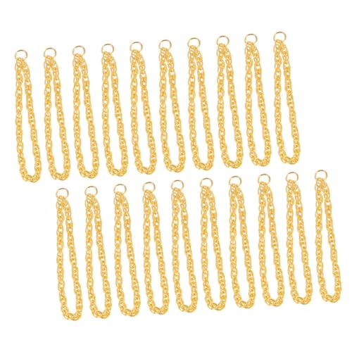 UPKOCH 50-teiliges Puppen-halsketten-Set Party-schmuck Für Puppen Legierung Mini-Kette Dekorationen Für Mädchen-Spielzeug Schickes Einzigartiges Mode-Accessoire UPKOCH 50-teiliges Puppen-halsketten-Set Party-schmuck Für Puppen Legierung Mini-Kette Dekorationen Für Mädchen-Spielzeug Schickes Einzigartiges Mode-Accessoire von UPKOCH