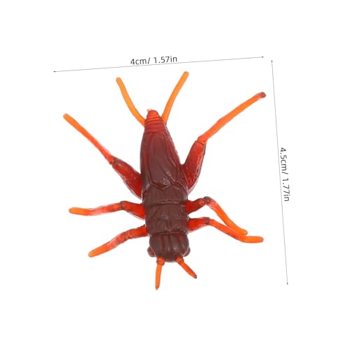 UPKOCH 50 Stück Realistische Fake Prank Props Insektenmodell Weiches Kunststoff Kricketspielzeug Detailgetreue April Fools Streichspielzeuge für Partyspaß UPKOCH 50 Stück Realistische Fake Prank Props Insektenmodell Weiches Kunststoff Kricketspielzeug Detailgetreue April Fools Streichspielzeuge für Partyspaß von UPKOCH