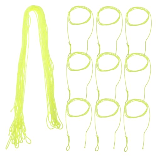 UPKOCH 50 Stück Saiten Jo-Jo-Seil Outdoor Yo-Yo Seil Yo-Yo Riemen Sportliches für draußen Chinesisches für jo jo für Nylon Yellow von UPKOCH