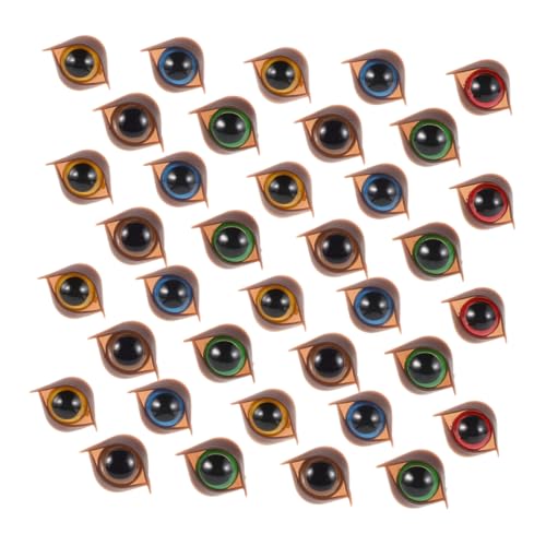 UPKOCH 50 Stück Sicherheitsaugen für Gehäkelte Bastelarbeiten Augen für Plüschtiere und DIY Deko mit Doppelaugenlid Braun für Kreative Projekte UPKOCH 50 Stück Sicherheitsaugen für Gehäkelte Bastelarbeiten Augen für Plüschtiere und DIY Deko mit Doppelaugenlid Braun für Kreative Projekte von UPKOCH