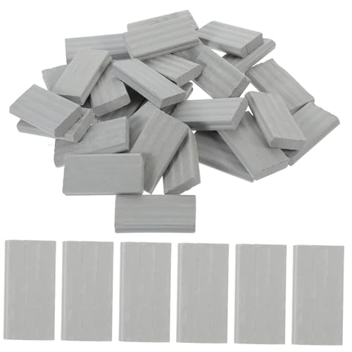 UPKOCH 50 Stück Simulierte kleine Steine Diorama-Material dünner Ziegel kleine Ziegelsteine Modelleisenbahnen Micro bausteine Miniaturziegel Mini-Ziegel-Ornament Mauerziegelmodell Boden UPKOCH 50 Stück Simulierte kleine Steine Diorama-Material dünner Ziegel kleine Ziegelsteine Modelleisenbahnen Micro bausteine Miniaturziegel Mini-Ziegel-Ornament Mauerziegelmodell Boden von UPKOCH