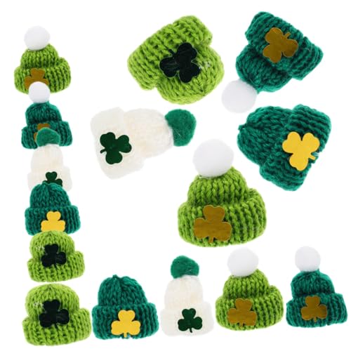 UPKOCH 50 Stück Teiliges Mini Strickmützen DIY Bastelzubehör Miniatur Hüte für Schmuck Puppen Haarschmuck Partydekoration in Weiß Grün Gold für Kreative Handarbeiten UPKOCH 50 Stück Teiliges Mini Strickmützen DIY Bastelzubehör Miniatur Hüte für Schmuck Puppen Haarschmuck Partydekoration in Weiß Grün Gold für Kreative Handarbeiten von UPKOCH