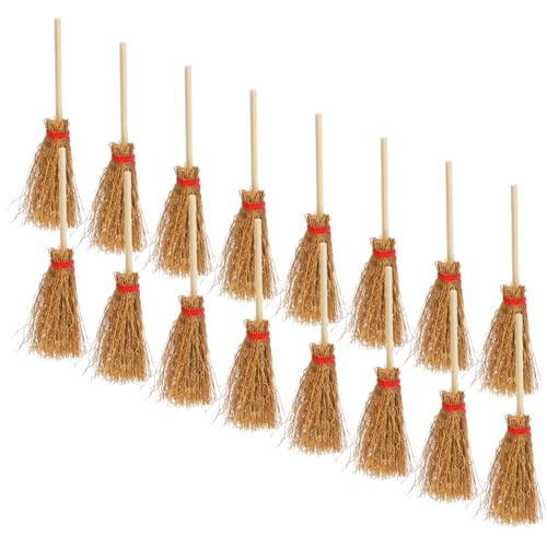 UPKOCH 50 Stück Teiliges Miniaturbesen Set Handgefertigte Puppenhaus Dekoration Rote Fäden DIY Mikro Landschaft Zubehör Passend für Hexen und Spielhaus UPKOCH 50 Stück Teiliges Miniaturbesen Set Handgefertigte Puppenhaus Dekoration Rote Fäden DIY Mikro Landschaft Zubehör Passend für Hexen und Spielhaus von UPKOCH