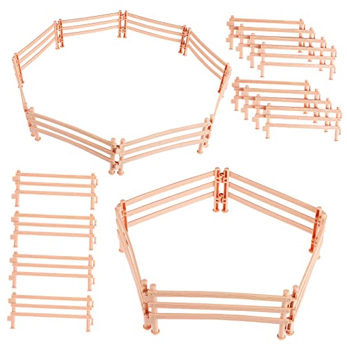 UPKOCH 50 Stück der Zaun Spielzeugbauernhof Spielzeugpferde Spielzeugtiere Farmzaun für Nutztiere bauernhofspielzeug Farm Bauernhofzäune Scheunenzaunmodell PVC UPKOCH 50 Stück der Zaun Spielzeugbauernhof Spielzeugpferde Spielzeugtiere Farmzaun für Nutztiere bauernhofspielzeug Farm Bauernhofzäune Scheunenzaunmodell PVC von UPKOCH