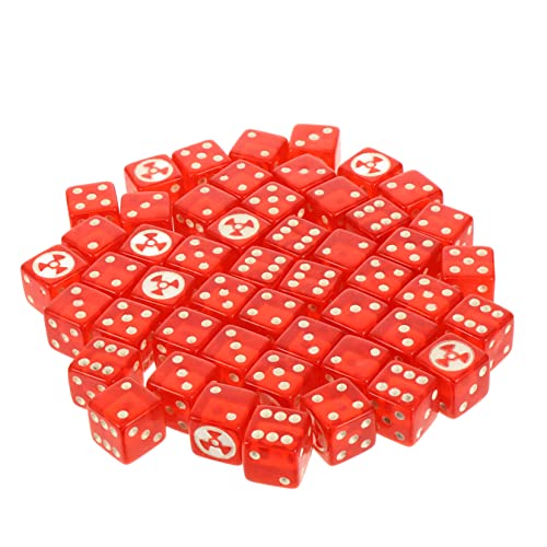 UPKOCH 50Stücke Acrylwürfel Mit Kreativem Design Lustige Punktwürfel Für DIY Spiele Und Partyspiele Tischwildwürfel Für Erwachsene Als Spielzubehör UPKOCH 50Stücke Acrylwürfel Mit Kreativem Design Lustige Punktwürfel Für DIY Spiele Und Partyspiele Tischwildwürfel Für Erwachsene Als Spielzubehör von UPKOCH