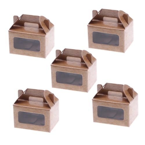 UPKOCH 5Er-Packung Mini -Kuchenbox Mini Kuchenbox Puppenhaus Deko Puppenhaus Kuchen Dekorative Kuchenbox Mini -Box -Set Miniaturmodell Miniaturszenenmodelle Papier Light Brown UPKOCH 5Er-Packung Mini -Kuchenbox Mini Kuchenbox Puppenhaus Deko Puppenhaus Kuchen Dekorative Kuchenbox Mini -Box -Set Miniaturmodell Miniaturszenenmodelle Papier Light Brown von UPKOCH