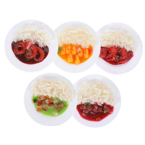 UPKOCH 5Pcs Prop-Modell Kitchen Toy küchendekoration tischdeko esstisch Tischdekoration Kitchen Decoration gefälschte Lebensmittelspielzeuge Reisspielzeug Essen für die Küche PVC UPKOCH 5Pcs Prop-Modell Kitchen Toy küchendekoration tischdeko esstisch Tischdekoration Kitchen Decoration gefälschte Lebensmittelspielzeuge Reisspielzeug Essen für die Küche PVC von UPKOCH