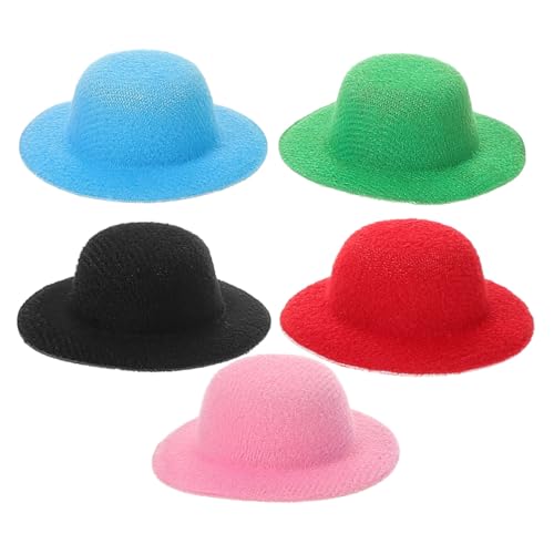 UPKOCH Miniatur-hüte-Set 5-teilig Mini-Zylinder Für Puppen Zylinder Mini-Spielzeug Dekorative Mini-hüte Bastelzubehör UPKOCH Miniatur-hüte-Set 5-teilig Mini-Zylinder Für Puppen Zylinder Mini-Spielzeug Dekorative Mini-hüte Bastelzubehör von UPKOCH