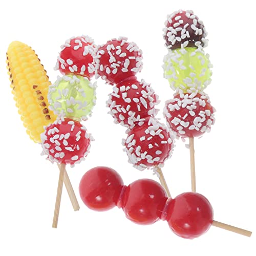 UPKOCH 5St Modell eines Grillspießes für kinderspielzeug gartendeko Spielzeugnahrung künstliches Grillgut Stellen Sie Sich eine Küchendekoration vor PVC UPKOCH 5St Modell eines Grillspießes für kinderspielzeug gartendeko Spielzeugnahrung künstliches Grillgut Stellen Sie Sich eine Küchendekoration vor PVC von UPKOCH