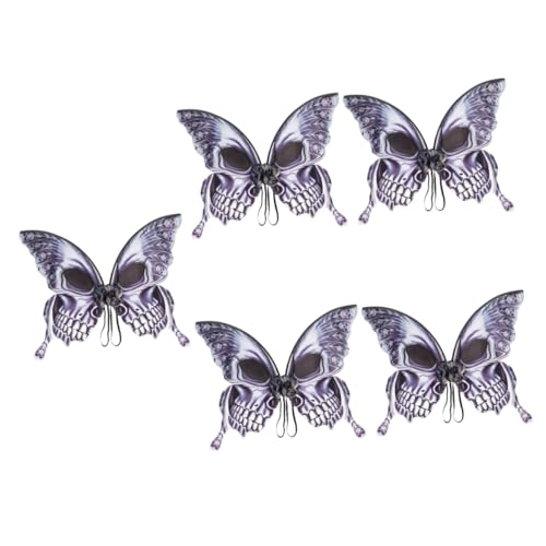 UPKOCH 5St Skelett Schmetterlingsflügel Mädchen Kleider Partyzubehör für Kinder Schmetterlingsflügel für Frauen Schmetterlingsflügel aus Stoff Cosplay Requisiten Engelsflügel schmücken von UPKOCH