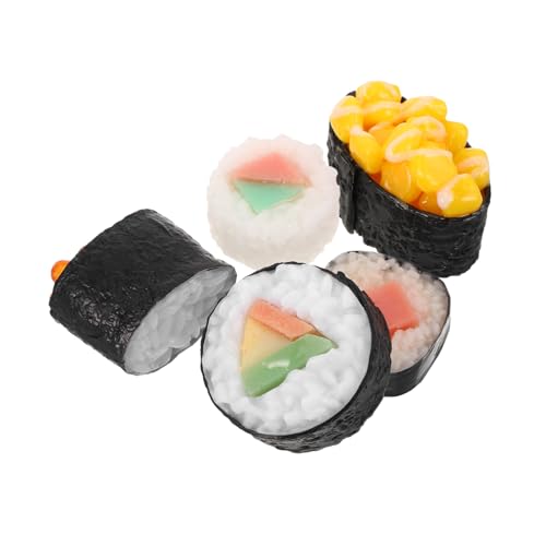 UPKOCH 5 Stücke Japanischen Sushi Modell Realistische Gefälschte Lebensmittel Requisiten Für Restaurant Simulierte Sushi Spielzeug UPKOCH 5 Stücke Japanischen Sushi Modell Realistische Gefälschte Lebensmittel Requisiten Für Restaurant Simulierte Sushi Spielzeug von UPKOCH