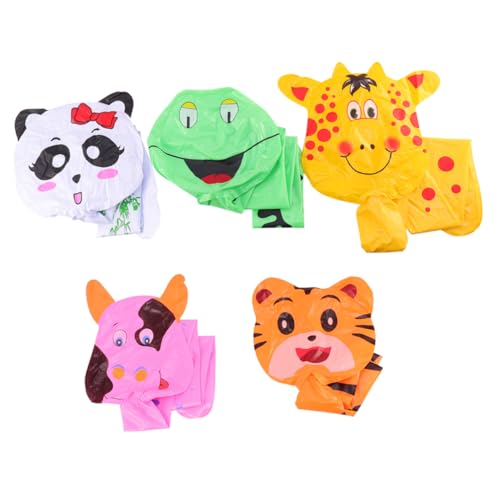 UPKOCH 5Stücke Aufblasbare Tier für Lustige PVC Tierstäbe mit Cow Tiger Panda und Reh Design Pädagogisches für Party Dekoration und Spielspaß von UPKOCH
