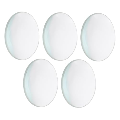 UPKOCH 5Stücke Doppelkonvexglaslinse Brennweite Optische für Experimente und Klassenzimmerdemonstrationen Präzise Optische Effekte Gehärtetes von UPKOCH