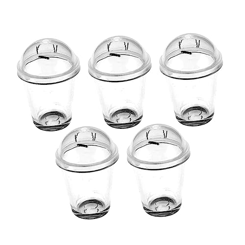 UPKOCH 5Stücke Mini Kaffeetassen Modelle Transparente Mini Milch Und Teetassen Wasserbecher Figuren Für Kreative Spielküchen Und Sammlungen UPKOCH 5Stücke Mini Kaffeetassen Modelle Transparente Mini Milch Und Teetassen Wasserbecher Figuren Für Kreative Spielküchen Und Sammlungen von UPKOCH