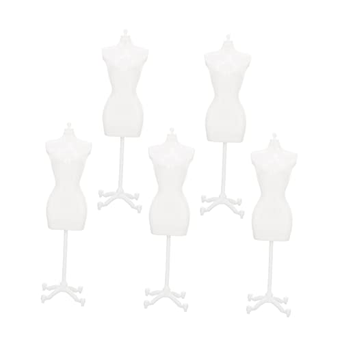 UPKOCH 5Stücke Puppen Kleiderständer Für Puppen Mannequin Halterung Zur Unterstützung Von Puppenkleidung Zubehör Für Puppen von UPKOCH