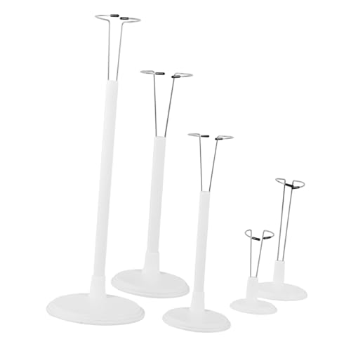 UPKOCH 5Stücke Puppenständer Höhenverstellbare Display Unterstützung für Action Figuren Stabile für Puppen für Sammlungen und Ausstellungen von UPKOCH