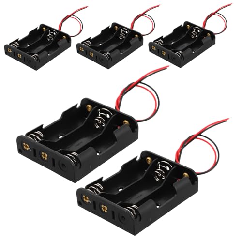 UPKOCH 5 Stücke Batterie Frühling T Aa Batterie Fall Box 3 7 V Batterie Lagerung Box Für Rc Spielzeug von UPKOCH