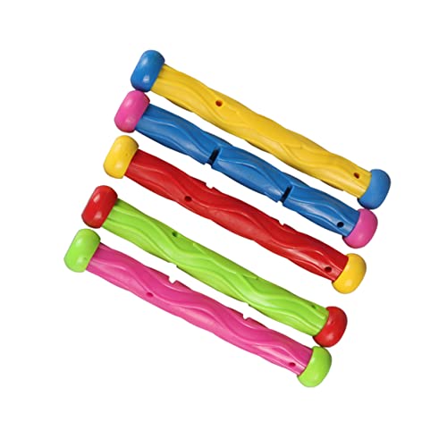 UPKOCH 5er Set Tauchröhren Für Bunte Unterwasser Tauchspielzeuge Für Den Pool Ideales Schwimmbadspielzeug Zum Tauchen Und Im Wasser von UPKOCH