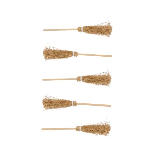 UPKOCH 5st Besen Hexenrequisiten Halloween Hexen-outfit Küchenhexe Mantel Hexenkostüm Puppenhaus-reinigungsbürste Leistungsqualitäten Festivalversorgung Khaki Holz UPKOCH 5st Besen Hexenrequisiten Halloween Hexen-outfit Küchenhexe Mantel Hexenkostüm Puppenhaus-reinigungsbürste Leistungsqualitäten Festivalversorgung Khaki Holz von UPKOCH