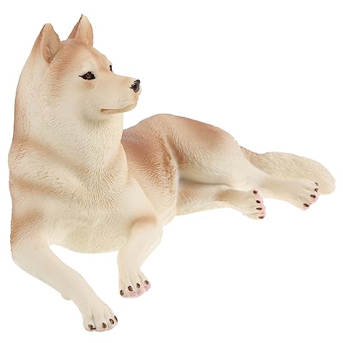 UPKOCH 5St Husky-Modell Spielen Simulationshundemodell Hundefiguren Dog Statue Hundestatue deko Modelle Simulationstiermodell Hundeskulptur Mini der Hund Hündchen schmücken Kind Spielzeug von UPKOCH