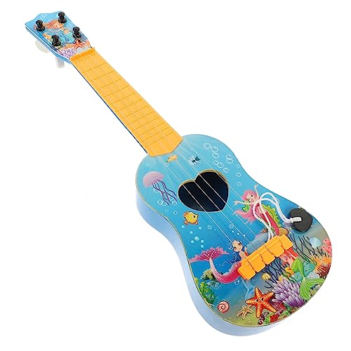 UPKOCH 5st Kinder Gitarre Musikinstrumente Für Kinder Meerjungfrauenspielzeug Mädchen Spielzeug Kinder-Ukulele-Spielzeug Gitarre Für Kinder Junge Elektrische Gitarre Kleinkind Plastik von UPKOCH