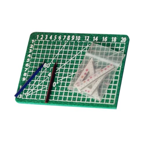 UPKOCH 5st Mini Lineal Schneidebrett Miniaturspielzeug Miniaturmodell Schrankmodell Mini-schneidematte Mini Schneidematte Lineal Mini-hausverzierung Mini-schrankfiguren Mini- -Tool Eva UPKOCH 5st Mini Lineal Schneidebrett Miniaturspielzeug Miniaturmodell Schrankmodell Mini-schneidematte Mini Schneidematte Lineal Mini-hausverzierung Mini-schrankfiguren Mini- -Tool Eva von UPKOCH