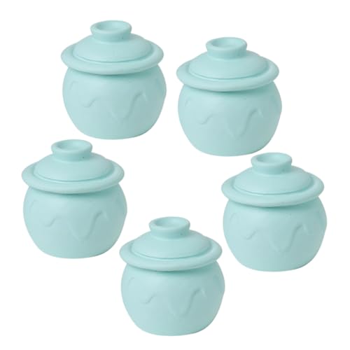 UPKOCH 5st Miniatur-gemüseglas Mini-einmachglas Basteln DIY-verzierung Mini-gurkenglas-Modell Puppenhaus-Miniatur- Mikroverzierung Küchenspielzeug Zum Vinyl Sky-Blue UPKOCH 5st Miniatur-gemüseglas Mini-einmachglas Basteln DIY-verzierung Mini-gurkenglas-Modell Puppenhaus-Miniatur- Mikroverzierung Küchenspielzeug Zum Vinyl Sky-Blue von UPKOCH