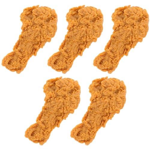 UPKOCH 5st Simulation Von Hühnerbeinen Desktop -Ornamente Simulation Gebraten Gefälschte Lebensechte Essensrequisiten Künstliches Lebensmittelmodell Drumstick-Ornamente Home Decore PVC UPKOCH 5st Simulation Von Hühnerbeinen Desktop -Ornamente Simulation Gebraten Gefälschte Lebensechte Essensrequisiten Künstliches Lebensmittelmodell Drumstick-Ornamente Home Decore PVC von UPKOCH