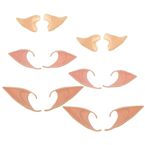 UPKOCH 6 Paare Elfenohren Halloween Costume Halloween Costume de Halloween weihnachtsgesch weihnachtskissen Fee Zubehör Ohren Stütze Ohren für Frauen -Ohren Emulsion UPKOCH 6 Paare Elfenohren Halloween Costume Halloween Costume de Halloween weihnachtsgesch weihnachtskissen Fee Zubehör Ohren Stütze Ohren für Frauen -Ohren Emulsion von UPKOCH
