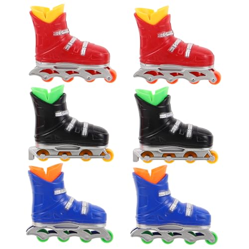 UPKOCH 6 Paare Finger Skates für Erwachsene Leicht Tragbar für Schreibtischunterhaltung und Reisen Spaß für Altersgruppen von UPKOCH